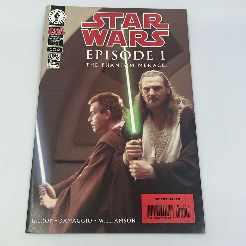 Dark Horse Comics Star Wars Episode I The Phantom Menace Comics